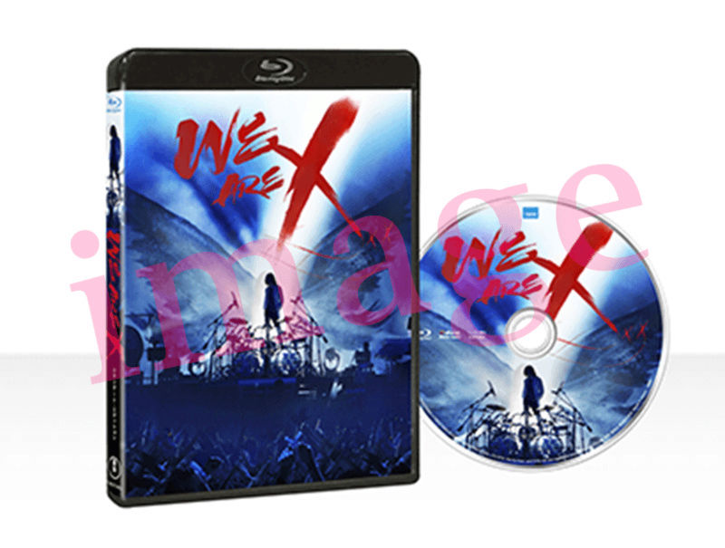 Sortie de "We Are X" en DVD/Blu-Ray au Japon. Standa10