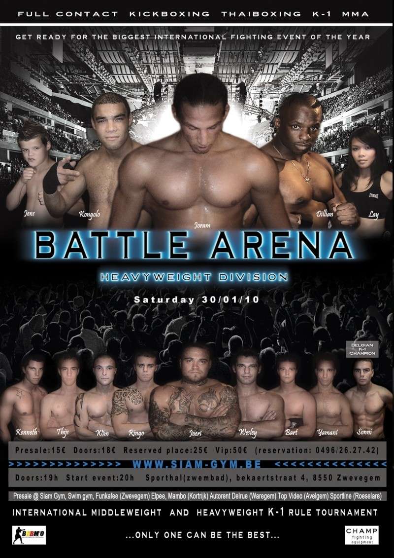 BATTLE ARENA (BELGIQUE) - 30 janv. 2010 Battle13
