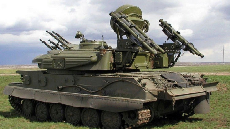 مدفع "شيلكا" ذاتي الحركة "مظلة" مشاة الجيش الروسي 598b0810