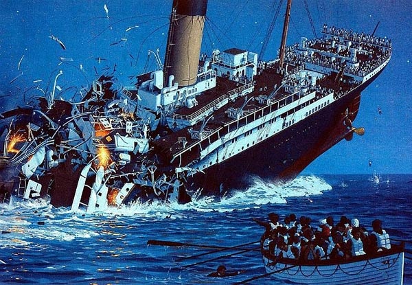 لغز غرق سفينة تيتانيك ، وكيف تم اكتشافها ؟  Titani10