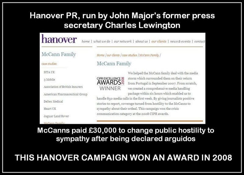Was this ANOTHER hidden 'Fund' expense to prevent UK learning the truth? Hanove10