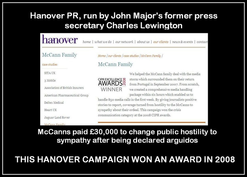 Was this ANOTHER hidden 'Fund' expense to prevent UK learning the truth?  Hanove10