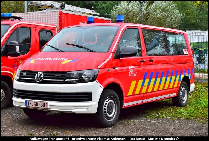Brandweerzone Vlaamse Ardennen - Post Ronse : Nouveau minibus 2017-117