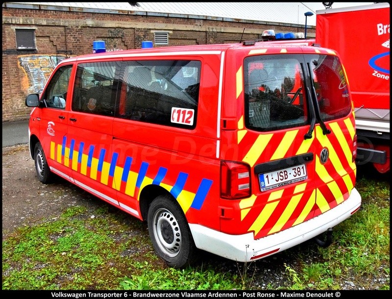Brandweerzone Vlaamse Ardennen - Post Ronse : Nouveau minibus 2017-118