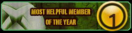 The Most Helpful member of the year is............................. Mhmoty10