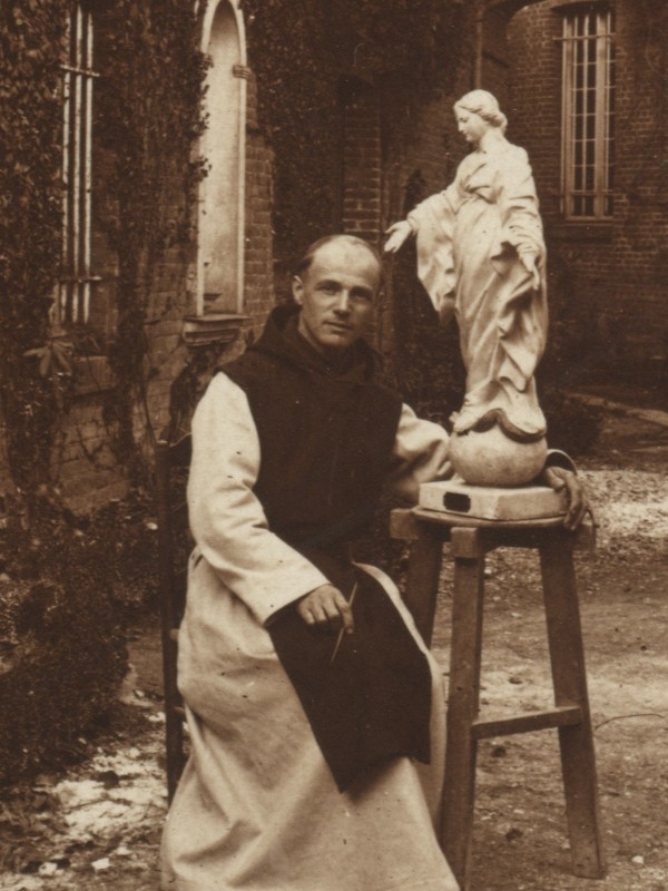 FRÈRE MARIE-BERNARD, 1883-1975, sculpteur  Marie-10