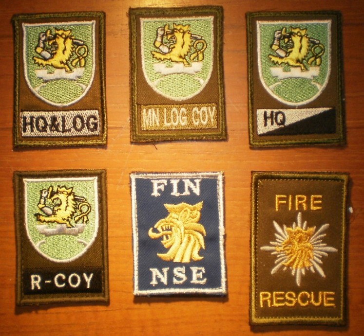 KFOR patches Finlan11