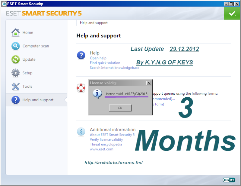 مفاتيح كل منتوجات Eset Smart Security & NOD32 Antivirus متجدد بأستمرار  3_mont10