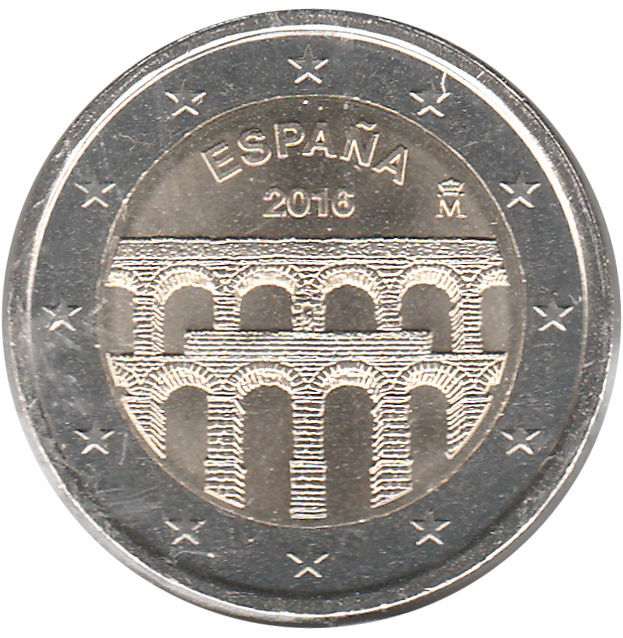 Monuments sur les pièces d'Euro  Es_2i_12