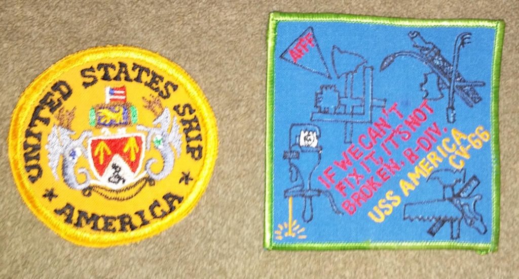 USS America (CV-66) Cruise Patches 20190411