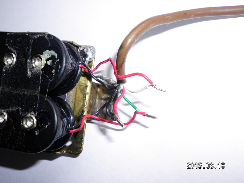 wiring - Help Wiring a 84 Electra Phoneix X110VW with a MMK45 4 Conductor Pickup Sany0111