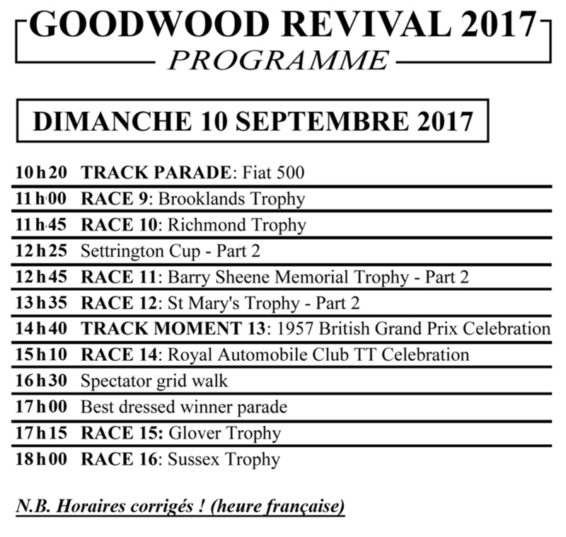 GOODWOOD REVIVAL 2017 Goodwo11