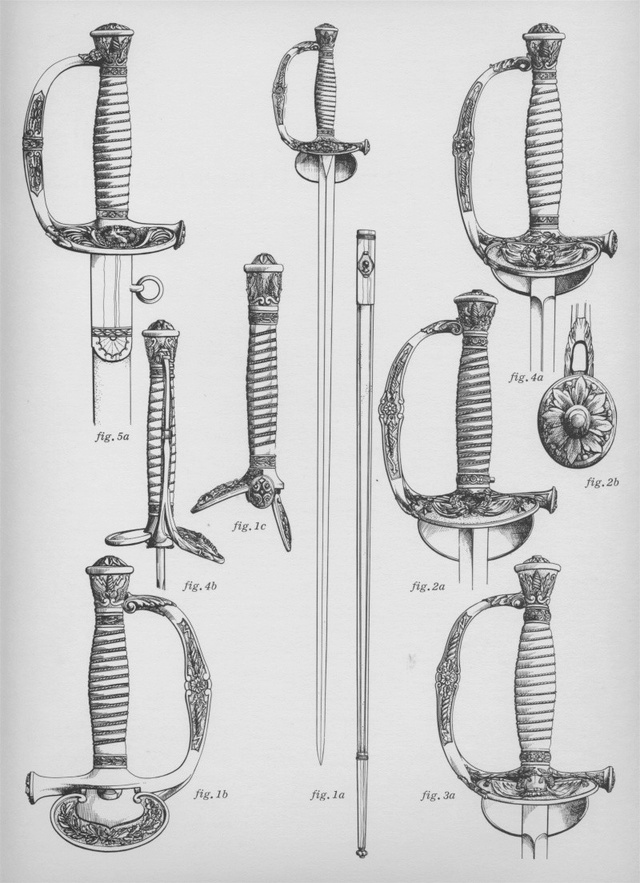 Les épées d'officier  1111