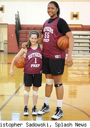 16 year ol is the tallest teenage girl in the world Tallte10