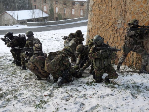 Presentation du 22nd Régiment SAS Unité de Simulation Militaire P1020239