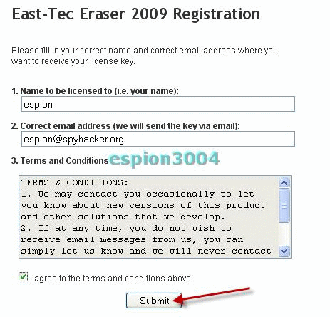 Télécharger East-Tec Eraser 2009 avec licence gratuitement promo ! 18-12-10