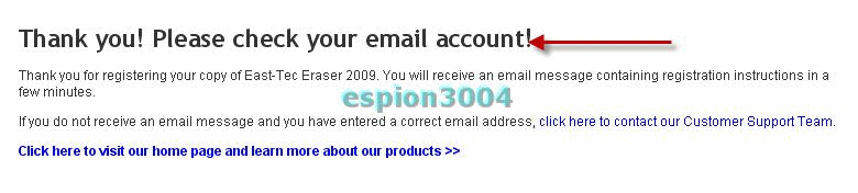Télécharger East-Tec Eraser 2009 avec licence gratuitement promo ! 18-12-11