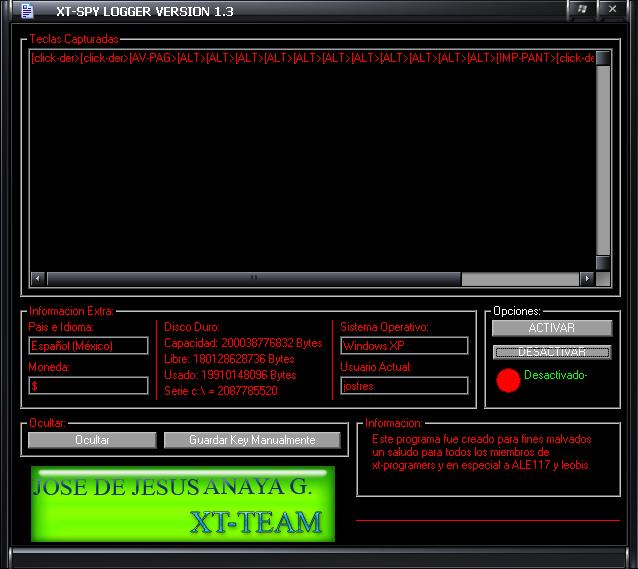 XT-SPY LOGGER VERSION 1.3 Captur11