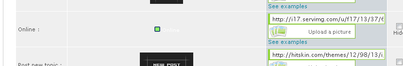 Change "Online" position Missin10
