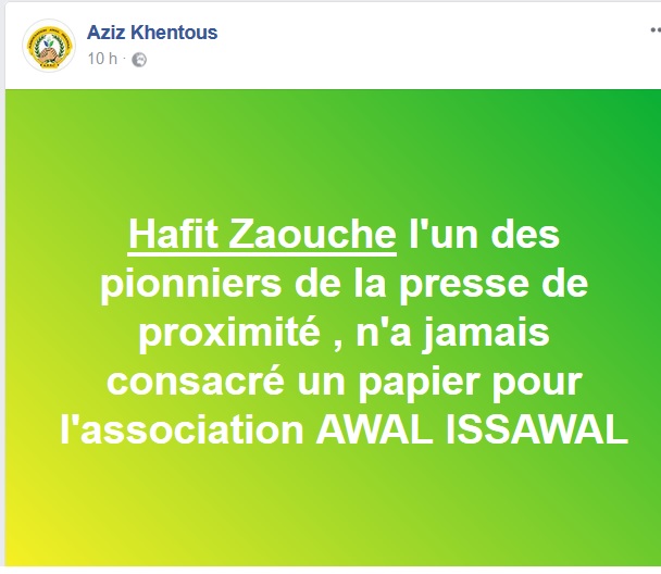 Hafit Zaouche l'un des pionniers de la presse de proximité  156