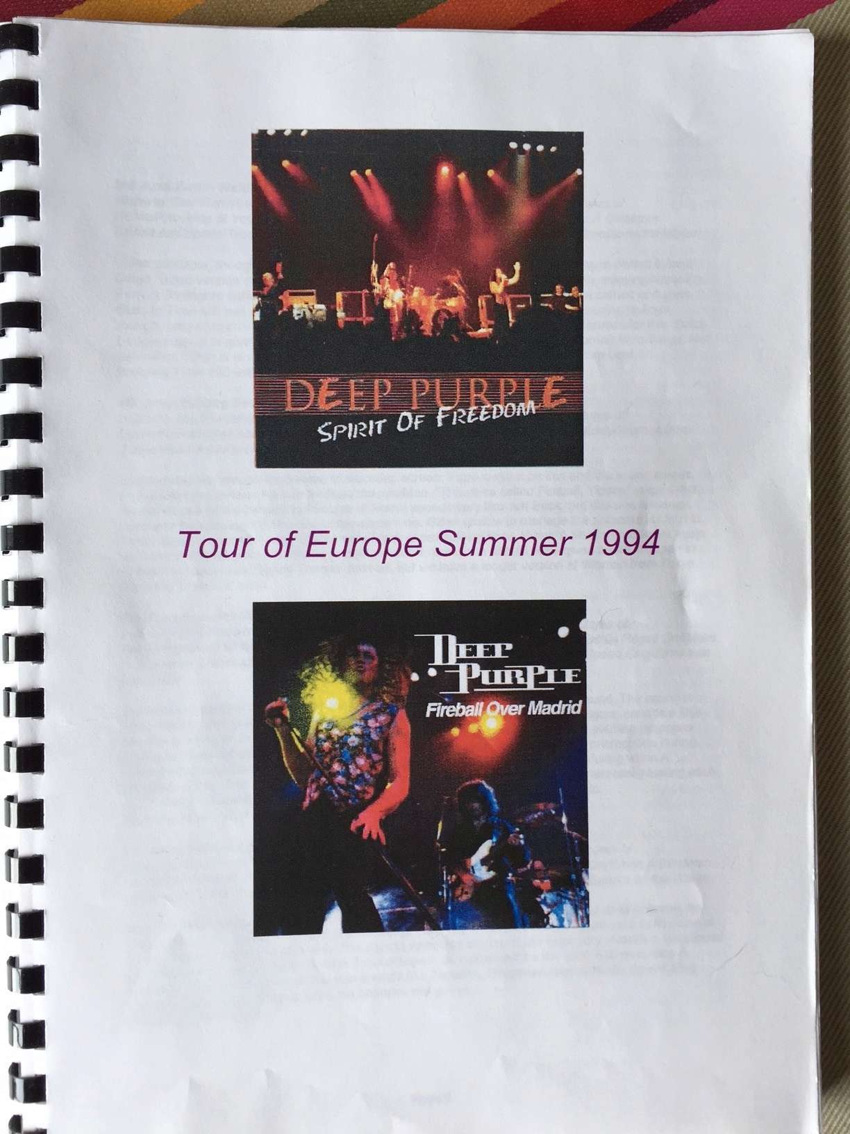 Analyse des concerts enregistrés de deep purple 1968 1998 Img_4954