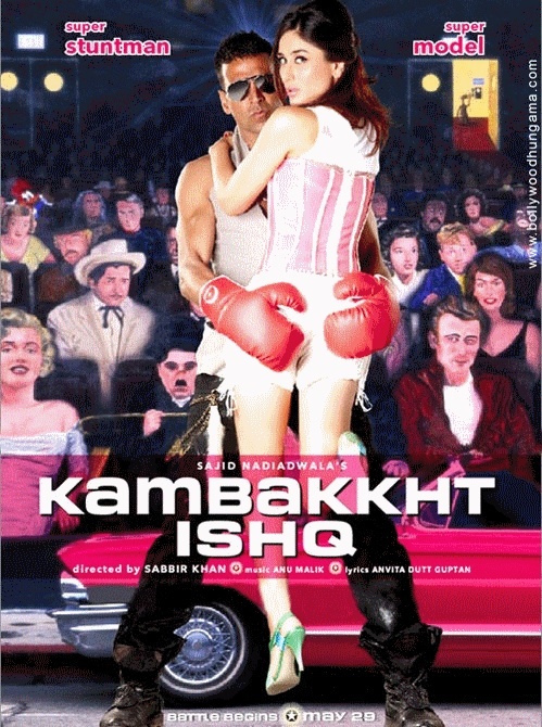 تحميل فيلم الاكشن والرومانسية Kambakkht ishq 2009 DVDrip - حصريا   vote now Buzz up! 237610