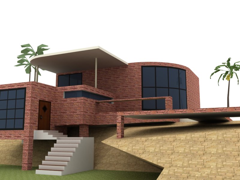 Residential Project (Vray for Sketchup practice render) Vray411