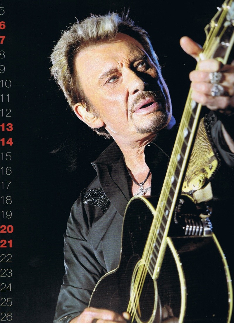 Calendrier de Johnny Tour 66 Mars12