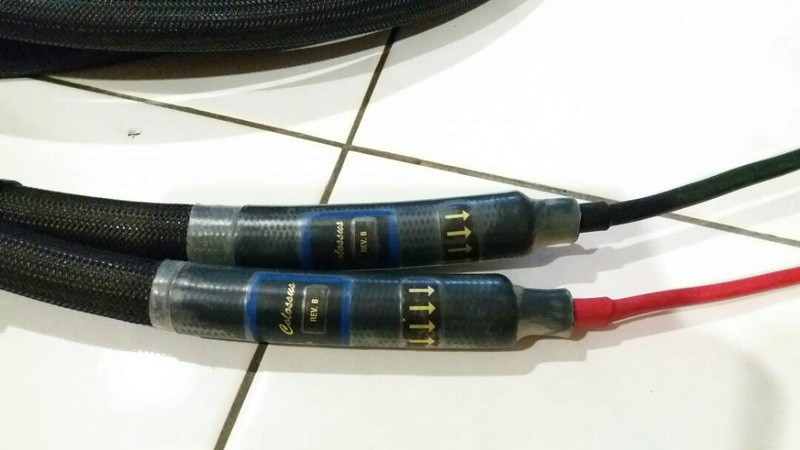 PAD Purist Audio Design Colossus Rev.B Fluid Speaker Cables - 3m pair Pad210