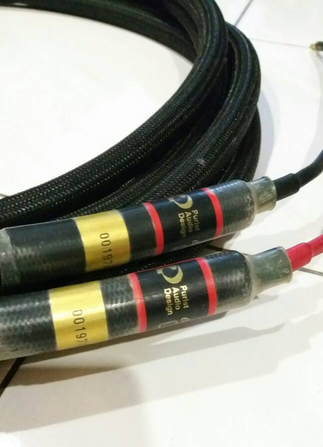 PAD Purist Audio Design Colossus Rev.B Fluid Speaker Cables - 3m pair