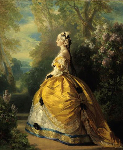 Eugénie - L'impératrice Eugénie et Marie-Antoinette Captur10