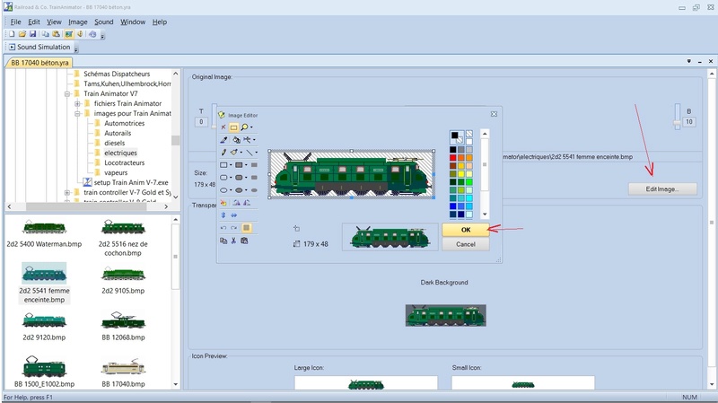 Changer l'icone d'une loco sur RRTC avec le logiciel Train Animator & création d'images dans celui-ci Tuto_t11