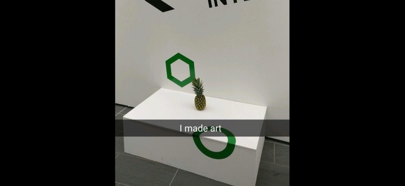 Il place un ananas dans une galerie d'art, la galerie en fait une œuvre Ananas10