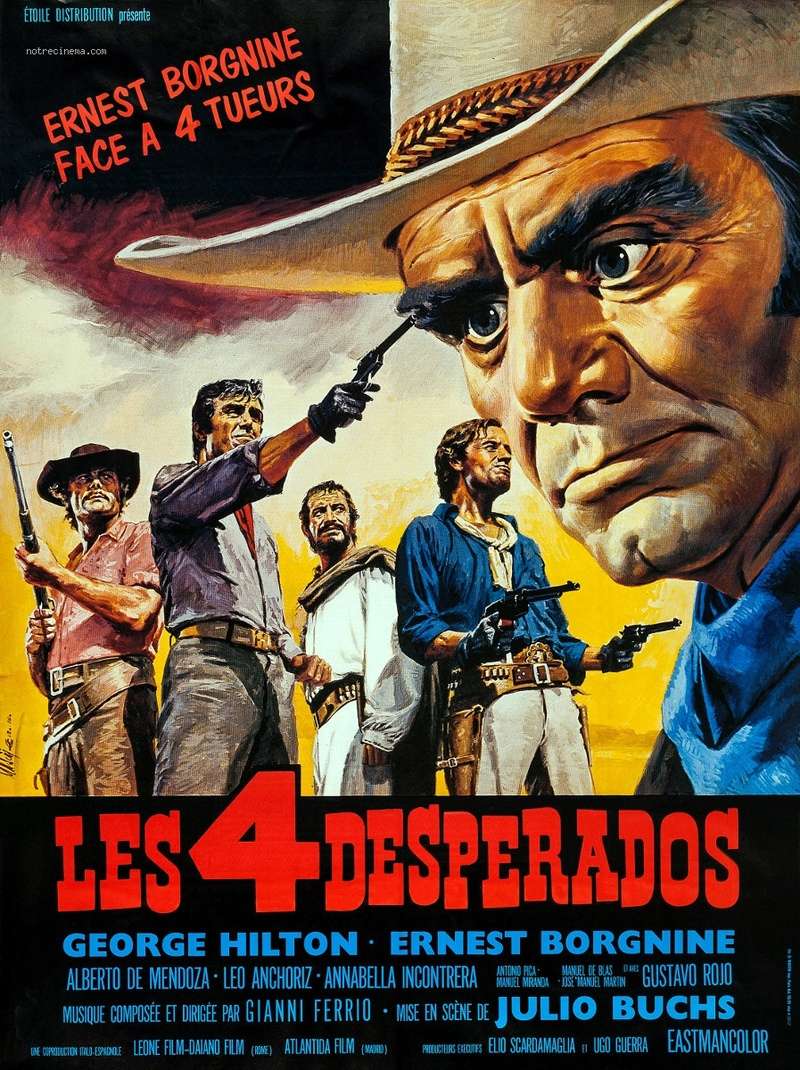 Les Quatre Desperados - Los desesperados - Julio Buchs - 1969 Les-4-10