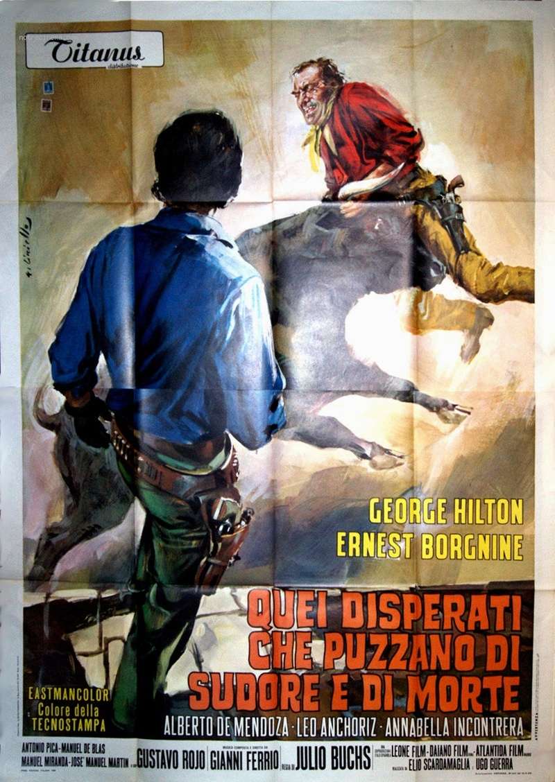 Les Quatre Desperados - Los desesperados - Julio Buchs - 1969 Les-4-12