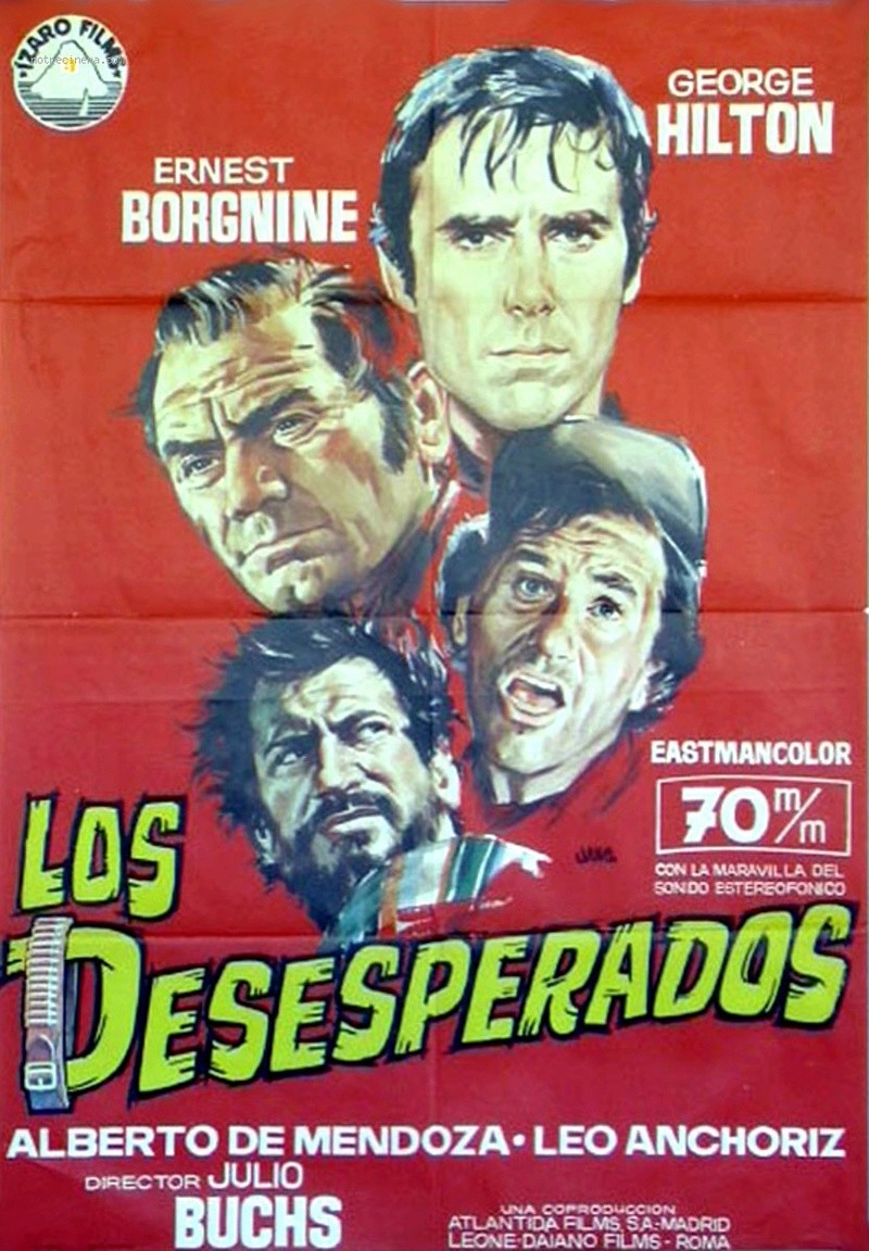 Les Quatre Desperados - Los desesperados - Julio Buchs - 1969 Les-4-13