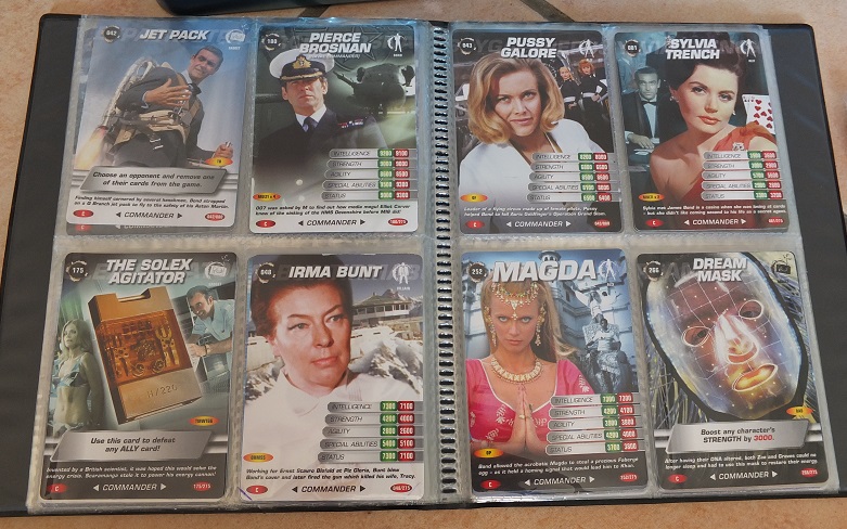 James Bond 007 Trading Card set - finally complete! James_13