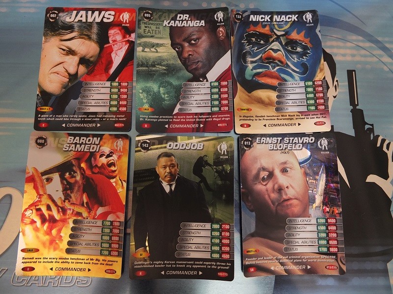 James Bond 007 Trading Card set - finally complete! James_21