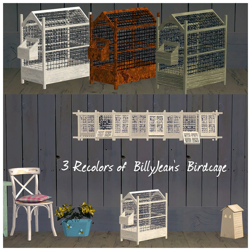 3 Recolors of BillyJean's Birdcage Bpsbil11
