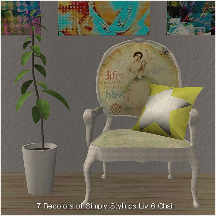 7 Recolors of Simply Stylings Chair - Livingroom 6 Simply23