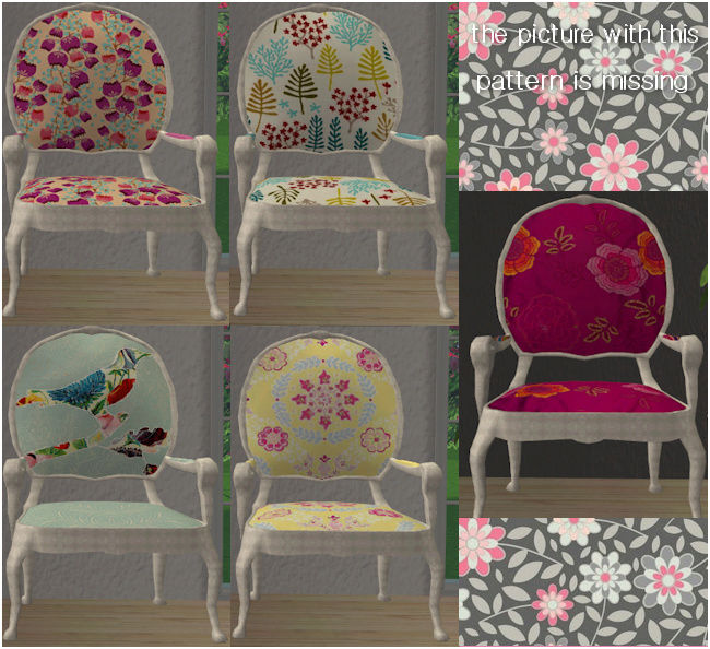 7 Recolors of Simply Stylings Chair - Livingroom 6 Simply24