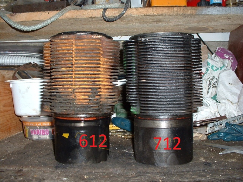 Fuite d'huile sous cylindre 1 F2L612 0021210