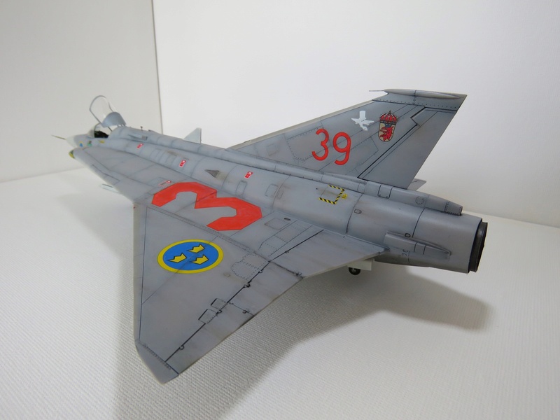 Saab J-35 Draken - Hasegawa - 1/48 - Suède  20170817