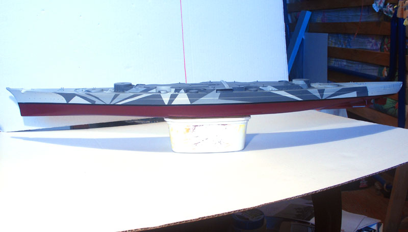Tirpitz Tamiya 1/350 01_vue12