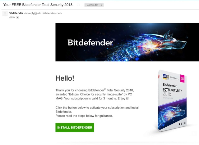 Miễn phí 3 tháng bản quyền Bitdefender Total Security 2018 Bitdef11