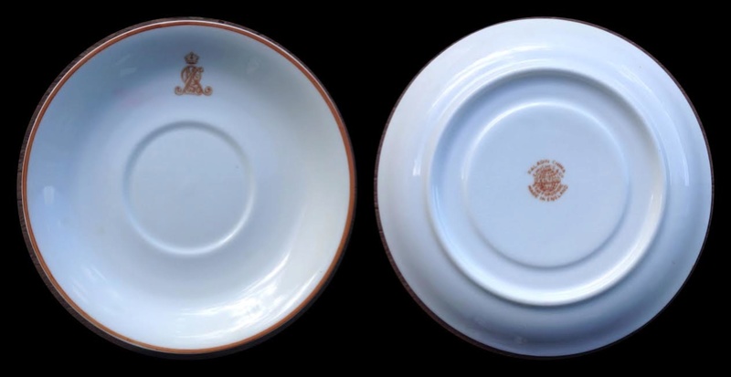 NZR crockery before Ambrico, fine china saucer Nzr110