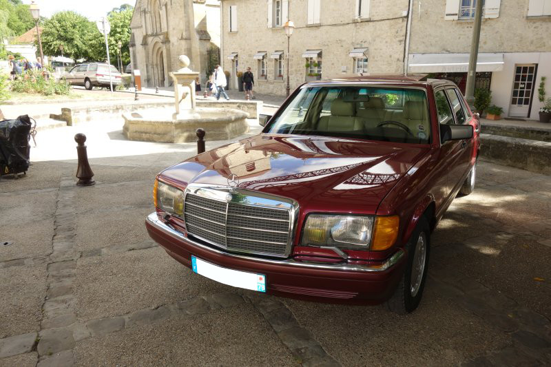 Rencontre privée Mercedes-Benz W 126 le dimanche 25 juin 2017 à Villennes sur Seine Img_0621