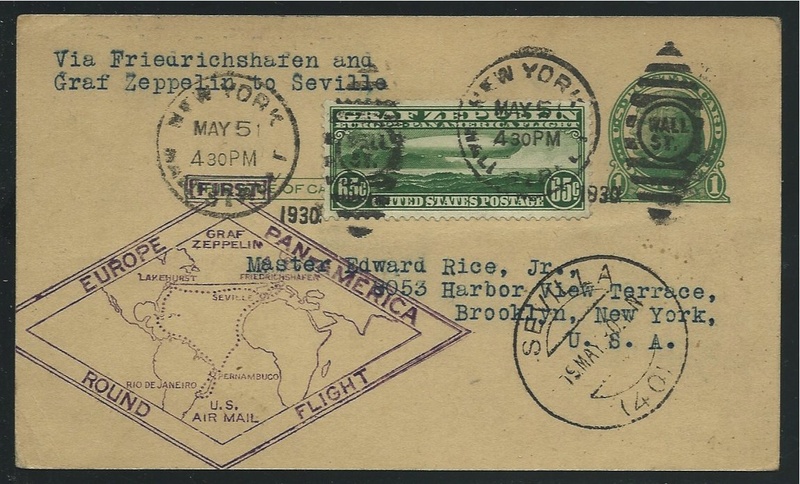 nach - Südamerikafahrt 1930, Post nach Sevilla - Seite 3 64_a_s11