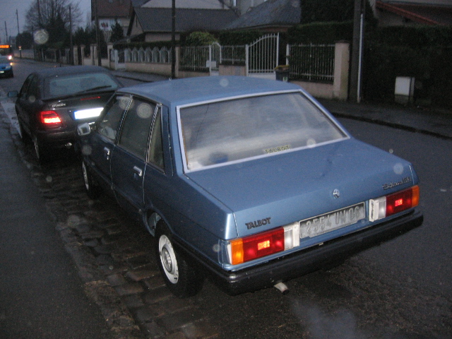 TALBOT SOLARA GLS 1983 Talbot16