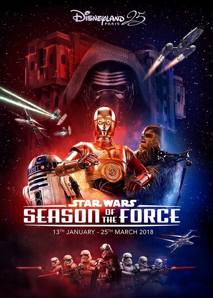 DisneyLand Paris - Star Wars Season Of the force Saison10